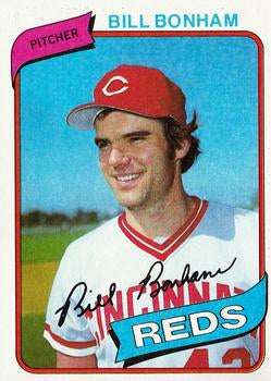 #47 Bill Bonham - Cincinnati Reds - 1980 Topps Baseball
