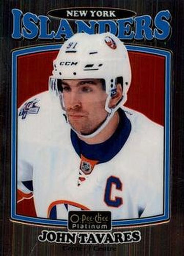 #R-47 John Tavares - New York Islanders - 2016-17 O-Pee-Chee Platinum - Retro Hockey