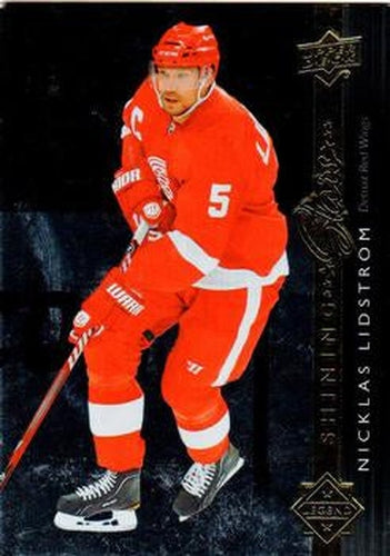 #SS-47 Nicklas Lidstrom - Detroit Red Wings - 2014-15 Upper Deck - Shining Stars Hockey