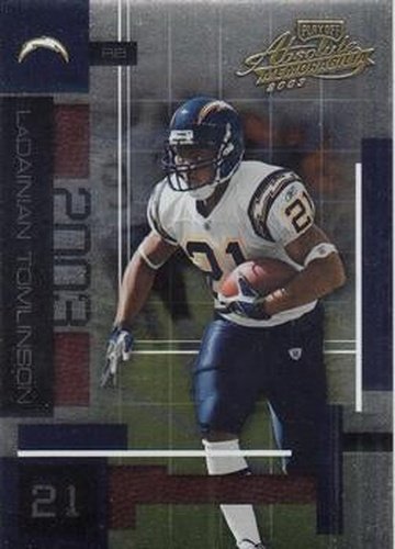 #47 LaDainian Tomlinson - San Diego Chargers - 2003 Playoff Absolute Memorabilia Football