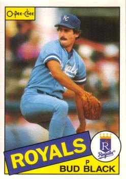 #47 Bud Black - Kansas City Royals - 1985 O-Pee-Chee Baseball