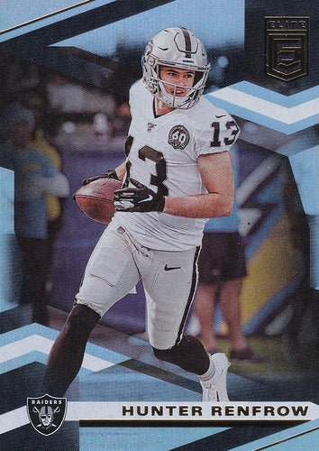 #47 Hunter Renfrow - Las Vegas Raiders - 2020 Donruss Elite Football