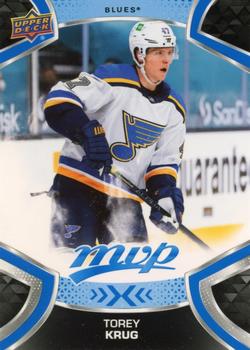 #47 Torey Krug - St. Louis Blues - 2021-22 Upper Deck MVP - Blue Hockey