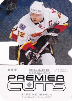 #PDC47 Jarome Iginla - Calgary Flames - 2008-09 Upper Deck Black Diamond - Premier Die Cut Hockey