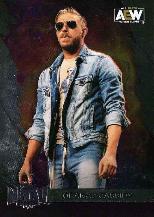 #47 Orange Cassidy - 2022 SkyBox Metal Universe AEW Wrestling