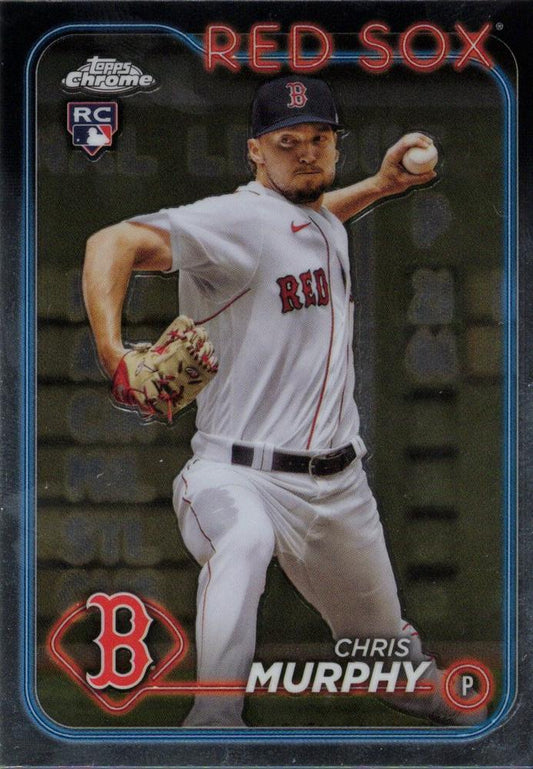 #47 Chris Murphy - Boston Red Sox - 2024 Topps Chrome Baseball