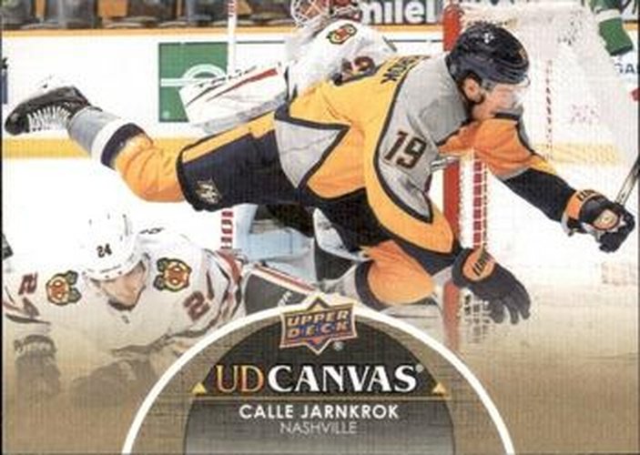 #C47 Calle Jarnkrok - Nashville Predators - 2021-22 Upper Deck - UD Canvas Hockey