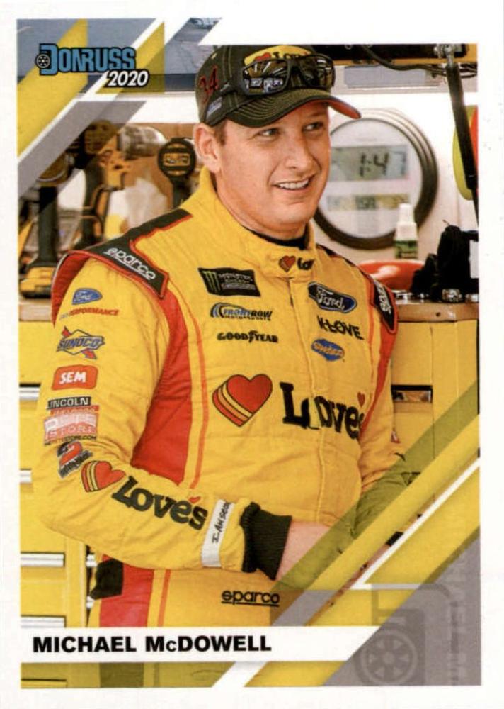 #47 Michael McDowell - Front Row Motorsports - 2020 Donruss Racing