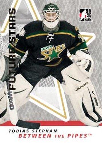 #47 Tobias Stephan - Iowa Stars - 2006-07 In The Game Between The Pipes Hockey