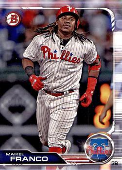 #47 Maikel Franco - Philadelphia Phillies - 2019 Bowman Baseball