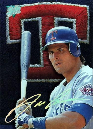 #47 Jose Canseco - Texas Rangers - 1993 Studio Baseball