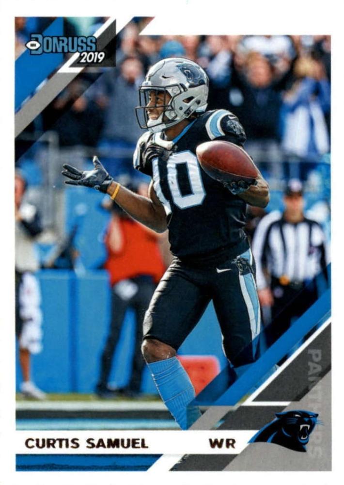 #47 Curtis Samuel - Carolina Panthers - 2019 Donruss Football