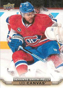 #C47 Devante Smith-Pelly - Montreal Canadiens - 2015-16 Upper Deck - UD Canvas Hockey