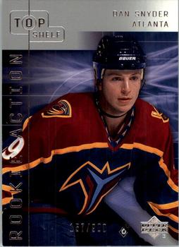 #47b Dan Snyder - Atlanta Thrashers - 2001-02 Upper Deck Top Shelf Hockey