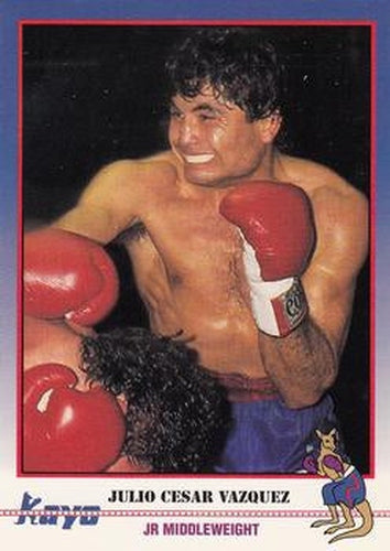 #48 Julio Cesar Vasquez - 1991 Kayo Boxing
