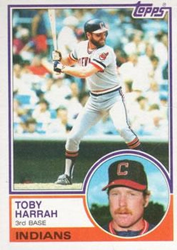 #480 Toby Harrah - Cleveland Indians - 1983 Topps Baseball