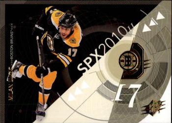 #10 Milan Lucic - Boston Bruins - 2010-11 SPx Hockey