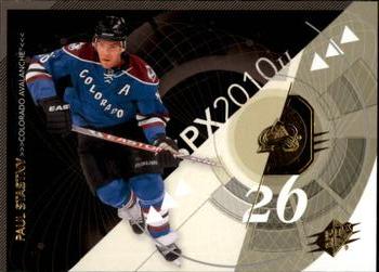 #27 Paul Stastny - Colorado Avalanche - 2010-11 SPx Hockey