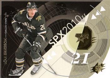 #33 Loui Eriksson - Dallas Stars - 2010-11 SPx Hockey