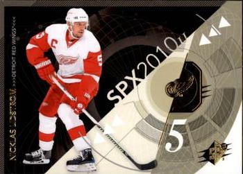 #37 Nicklas Lidstrom - Detroit Red Wings - 2010-11 SPx Hockey