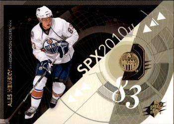 #39 Ales Hemsky - Edmonton Oilers - 2010-11 SPx Hockey