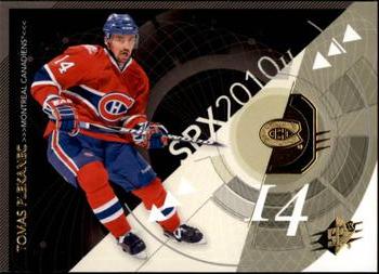 #51 Tomas Plekanec - Montreal Canadiens - 2010-11 SPx Hockey
