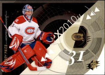 #52 Carey Price - Montreal Canadiens - 2010-11 SPx Hockey
