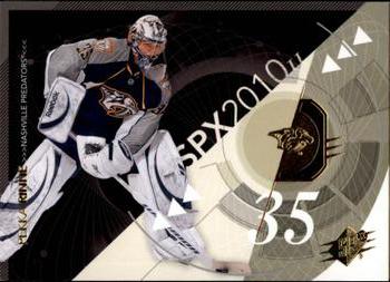 #54 Pekka Rinne - Nashville Predators - 2010-11 SPx Hockey