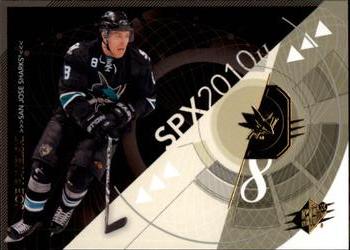 #83 Joe Pavelski - San Jose Sharks - 2010-11 SPx Hockey