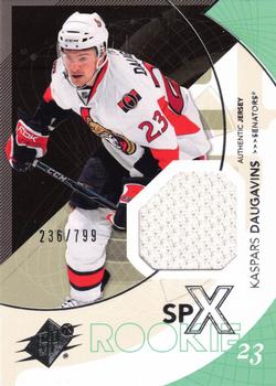 #156 Kaspars Daugavins - Ottawa Senators - 2010-11 SPx Hockey