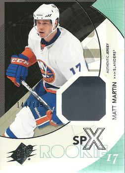 #162 Matt Martin - New York Islanders - 2010-11 SPx Hockey