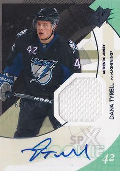 #172 Dana Tyrell - Tampa Bay Lightning - 2010-11 SPx Hockey