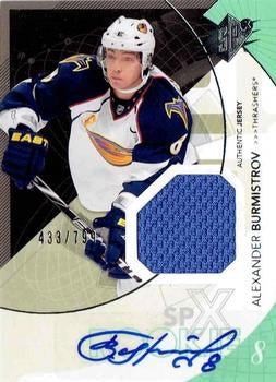 #187 Alexander Burmistrov - Atlanta Thrashers - 2010-11 SPx Hockey