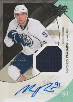 #190 Magnus Paajarvi - Edmonton Oilers - 2010-11 SPx Hockey