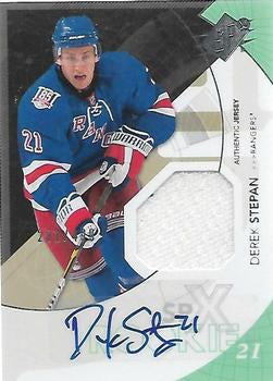 #192 Derek Stepan - New York Rangers - 2010-11 SPx Hockey