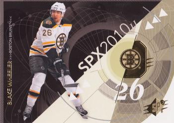 #7 Blake Wheeler - Boston Bruins - 2010-11 SPx Hockey