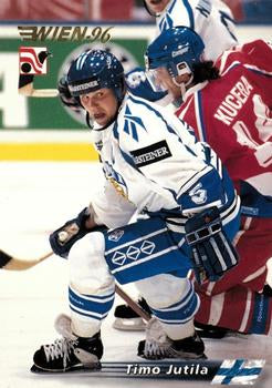 #5 Timo Jutila - Finland - 1996 Semic Collections Wien-96 Hockey