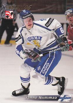 #6 Janne Niinimaa - Finland - 1996 Semic Collections Wien-96 Hockey