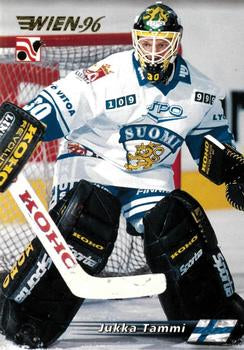#12 Jukka Tammi - Finland - 1996 Semic Collections Wien-96 Hockey