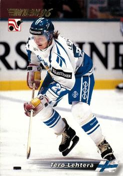 #17 Tero Lehterä - Finland - 1996 Semic Collections Wien-96 Hockey