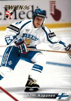 #19 Sami Kapanen - Finland - 1996 Semic Collections Wien-96 Hockey