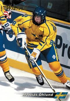 #52 Mattias Öhlund - Sweden - 1996 Semic Collections Wien-96 Hockey