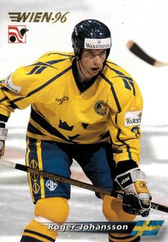 #54 Roger Johansson - Sweden - 1996 Semic Collections Wien-96 Hockey