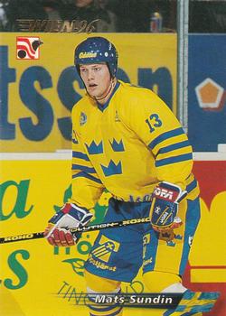 #56 Mats Sundin - Sweden - 1996 Semic Collections Wien-96 Hockey