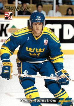 #59 Tomas Sandström - Sweden - 1996 Semic Collections Wien-96 Hockey