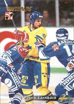 #63 Patrik Carnbäck - Sweden - 1996 Semic Collections Wien-96 Hockey