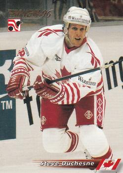 #84 Steve Duchesne - Canada - 1996 Semic Collections Wien-96 Hockey