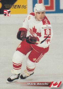 #96 Mark Recchi - Canada - 1996 Semic Collections Wien-96 Hockey