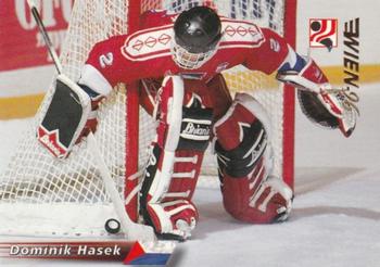 #103 Dominik Hasek - Czech Republic - 1996 Semic Collections Wien-96 Hockey