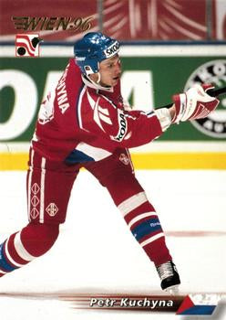 #110 Petr Kuchyna - Czech Republic - 1996 Semic Collections Wien-96 Hockey